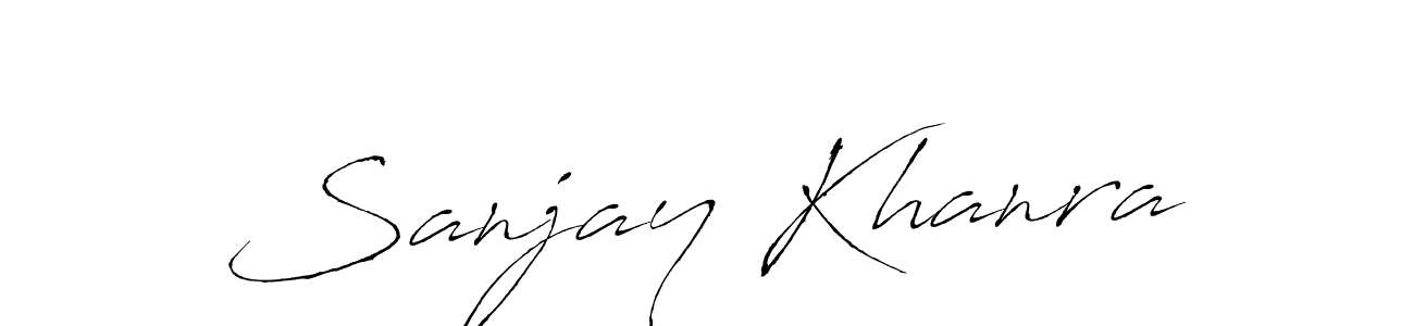 How to Draw Sanjay Khanra signature style? Antro_Vectra is a latest design signature styles for name Sanjay Khanra. Sanjay Khanra signature style 6 images and pictures png