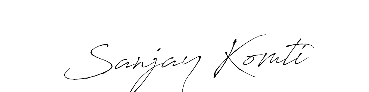 Also You can easily find your signature by using the search form. We will create Sanjay Komti name handwritten signature images for you free of cost using Antro_Vectra sign style. Sanjay Komti signature style 6 images and pictures png