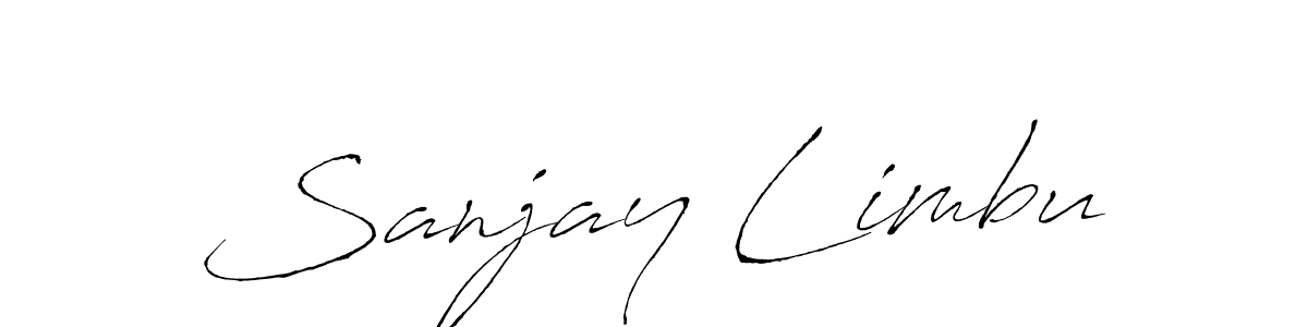 You should practise on your own different ways (Antro_Vectra) to write your name (Sanjay Limbu) in signature. don't let someone else do it for you. Sanjay Limbu signature style 6 images and pictures png