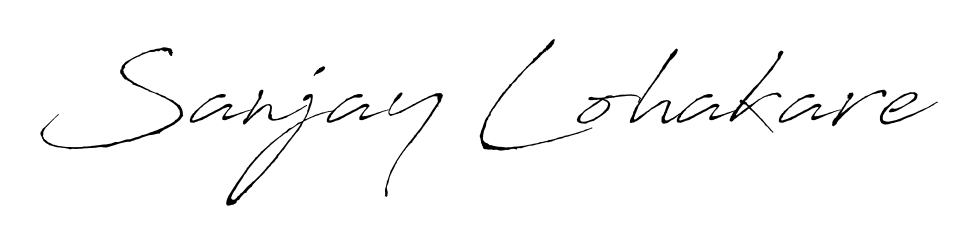 The Antro_Vectra lettering style adds unique flourish to name Sanjay Lohakare. Stand out with a custom digital autograph made in seconds. Sanjay Lohakare signature style 6 images and pictures png