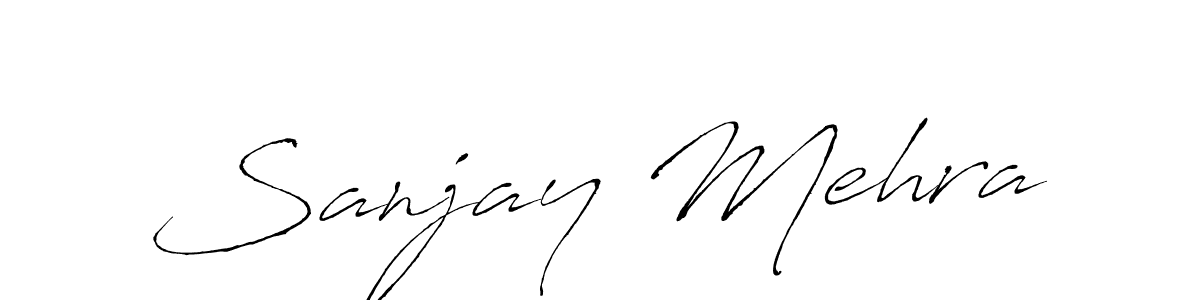 Also You can easily find your signature by using the search form. We will create Sanjay Mehra name handwritten signature images for you free of cost using Antro_Vectra sign style. Sanjay Mehra signature style 6 images and pictures png