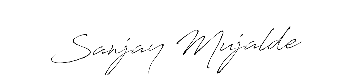 The best way (Antro_Vectra) to make a short signature is to pick only two or three words in your name. The name Sanjay Mujalde include a total of six letters. For converting this name. Sanjay Mujalde signature style 6 images and pictures png