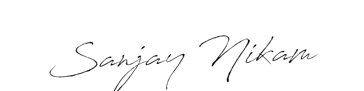 Best and Professional Signature Style for Sanjay Nikam. Antro_Vectra Best Signature Style Collection. Sanjay Nikam signature style 6 images and pictures png