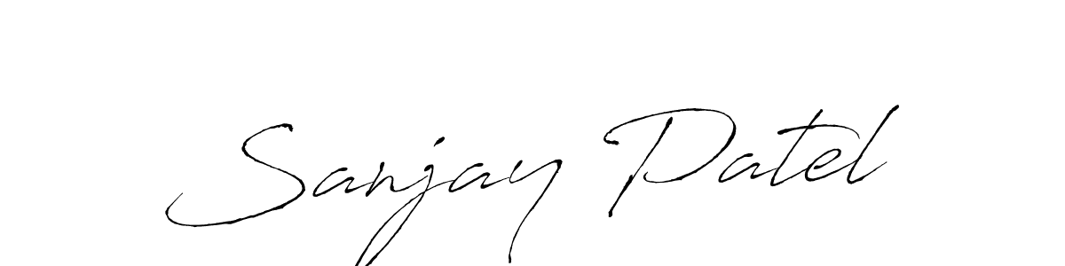 How to make Sanjay Patel signature? Antro_Vectra is a professional autograph style. Create handwritten signature for Sanjay Patel name. Sanjay Patel signature style 6 images and pictures png