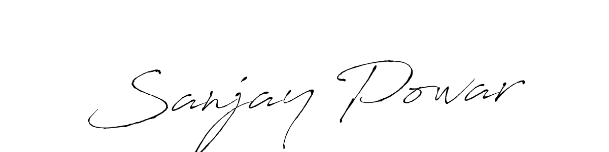 How to make Sanjay Powar name signature. Use Antro_Vectra style for creating short signs online. This is the latest handwritten sign. Sanjay Powar signature style 6 images and pictures png