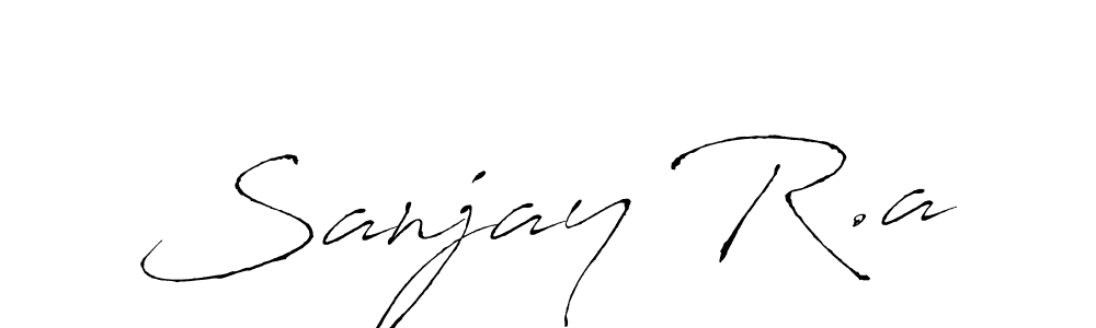 Similarly Antro_Vectra is the best handwritten signature design. Signature creator online .You can use it as an online autograph creator for name Sanjay R.a. Sanjay R.a signature style 6 images and pictures png