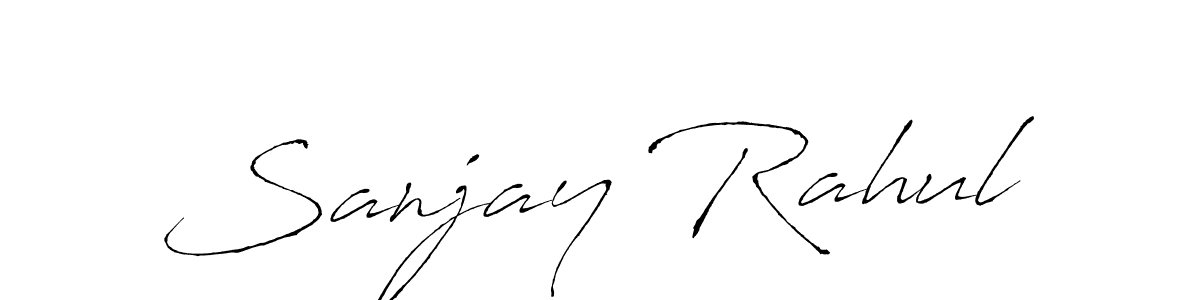 Make a beautiful signature design for name Sanjay Rahul. Use this online signature maker to create a handwritten signature for free. Sanjay Rahul signature style 6 images and pictures png