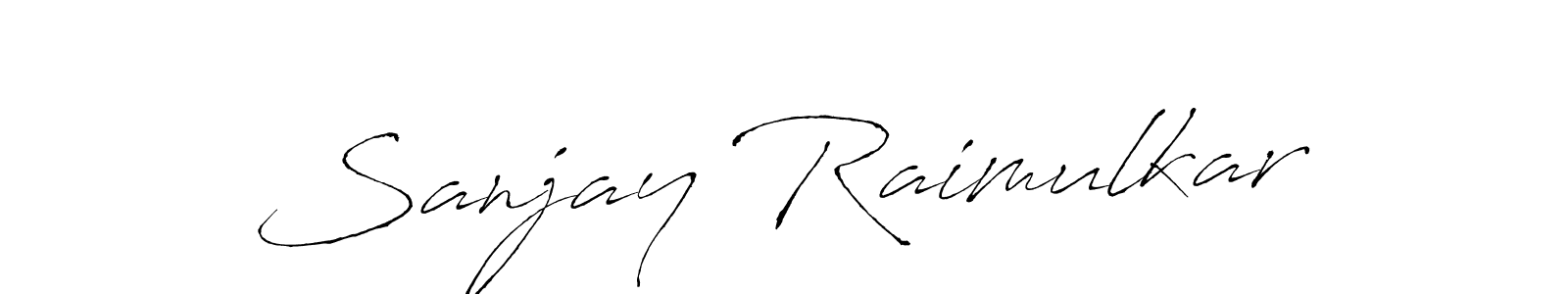 This is the best signature style for the Sanjay Raimulkar name. Also you like these signature font (Antro_Vectra). Mix name signature. Sanjay Raimulkar signature style 6 images and pictures png