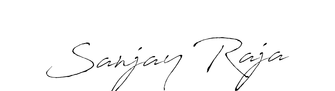 Use a signature maker to create a handwritten signature online. With this signature software, you can design (Antro_Vectra) your own signature for name Sanjay Raja. Sanjay Raja signature style 6 images and pictures png