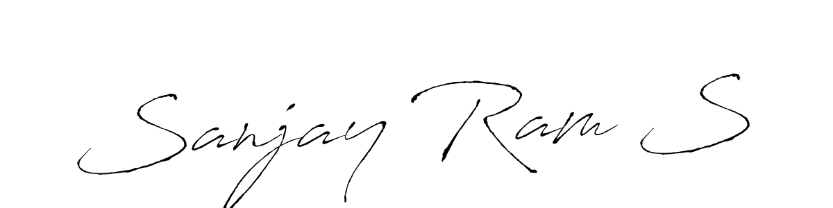 Also we have Sanjay Ram S name is the best signature style. Create professional handwritten signature collection using Antro_Vectra autograph style. Sanjay Ram S signature style 6 images and pictures png
