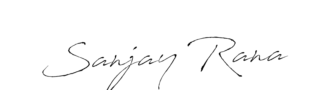 Also You can easily find your signature by using the search form. We will create Sanjay Rana name handwritten signature images for you free of cost using Antro_Vectra sign style. Sanjay Rana signature style 6 images and pictures png