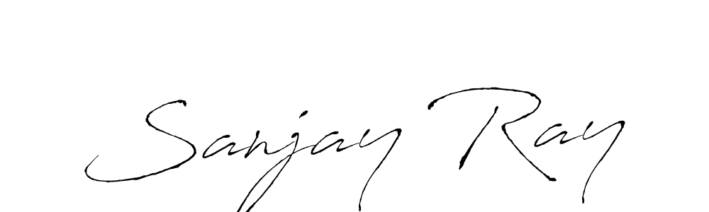 How to make Sanjay Ray signature? Antro_Vectra is a professional autograph style. Create handwritten signature for Sanjay Ray name. Sanjay Ray signature style 6 images and pictures png