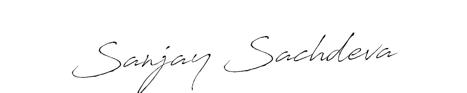 Once you've used our free online signature maker to create your best signature Antro_Vectra style, it's time to enjoy all of the benefits that Sanjay Sachdeva name signing documents. Sanjay Sachdeva signature style 6 images and pictures png