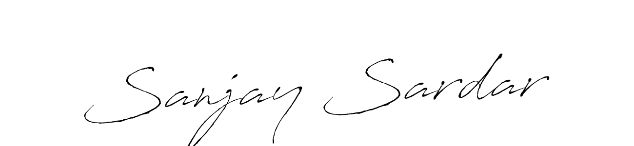 You should practise on your own different ways (Antro_Vectra) to write your name (Sanjay Sardar) in signature. don't let someone else do it for you. Sanjay Sardar signature style 6 images and pictures png