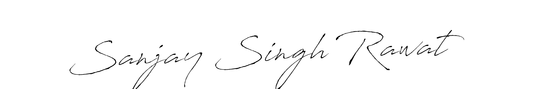 Make a beautiful signature design for name Sanjay Singh Rawat. With this signature (Antro_Vectra) style, you can create a handwritten signature for free. Sanjay Singh Rawat signature style 6 images and pictures png