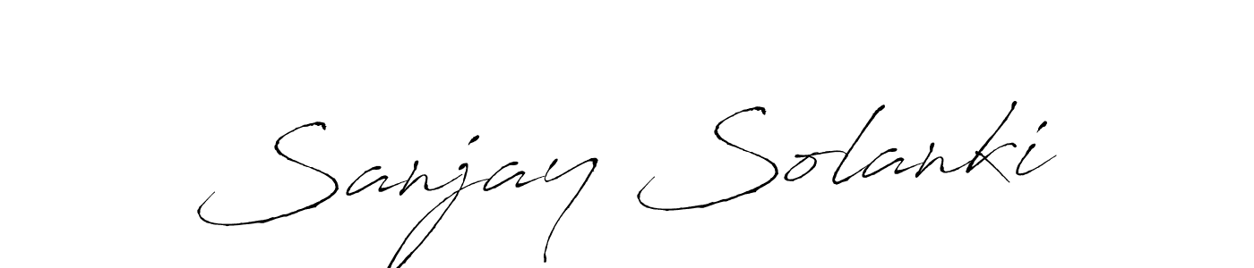 It looks lik you need a new signature style for name Sanjay Solanki. Design unique handwritten (Antro_Vectra) signature with our free signature maker in just a few clicks. Sanjay Solanki signature style 6 images and pictures png