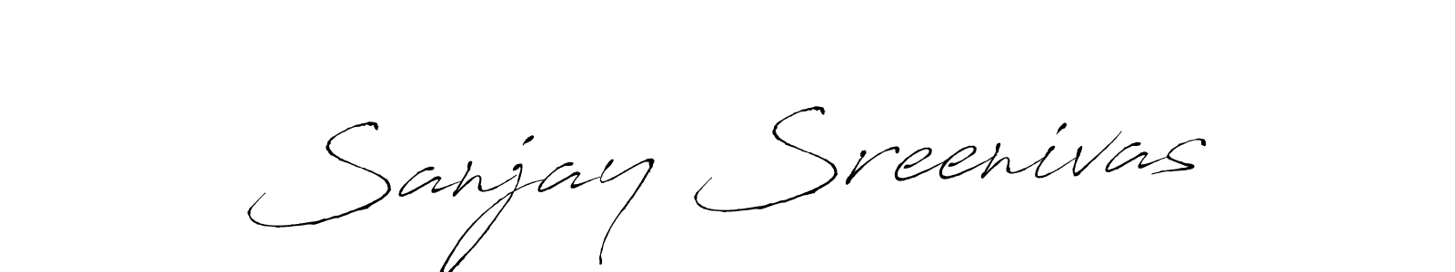 This is the best signature style for the Sanjay Sreenivas name. Also you like these signature font (Antro_Vectra). Mix name signature. Sanjay Sreenivas signature style 6 images and pictures png