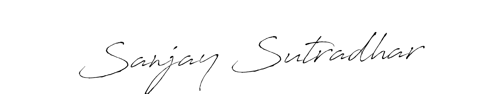 Make a short Sanjay Sutradhar signature style. Manage your documents anywhere anytime using Antro_Vectra. Create and add eSignatures, submit forms, share and send files easily. Sanjay Sutradhar signature style 6 images and pictures png