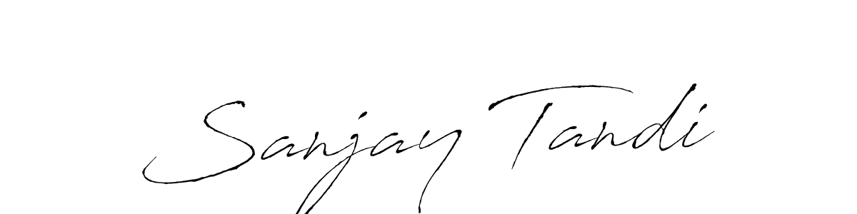 Make a beautiful signature design for name Sanjay Tandi. Use this online signature maker to create a handwritten signature for free. Sanjay Tandi signature style 6 images and pictures png