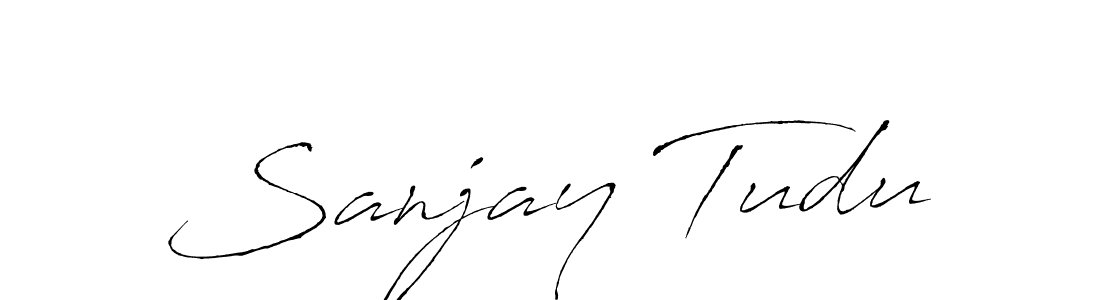 Design your own signature with our free online signature maker. With this signature software, you can create a handwritten (Antro_Vectra) signature for name Sanjay Tudu. Sanjay Tudu signature style 6 images and pictures png