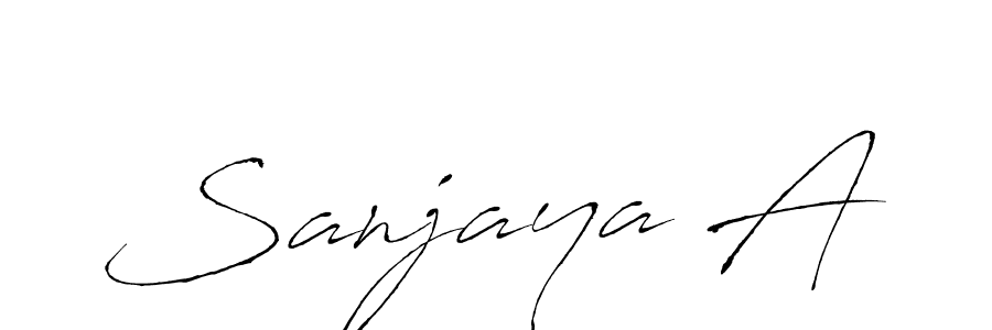 See photos of Sanjaya A official signature by Spectra . Check more albums & portfolios. Read reviews & check more about Antro_Vectra font. Sanjaya A signature style 6 images and pictures png