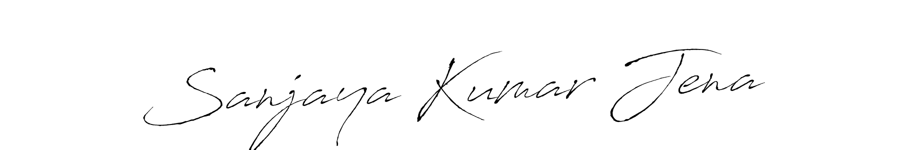 Also we have Sanjaya Kumar Jena name is the best signature style. Create professional handwritten signature collection using Antro_Vectra autograph style. Sanjaya Kumar Jena signature style 6 images and pictures png