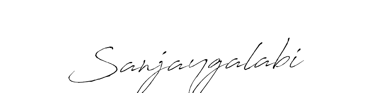 Design your own signature with our free online signature maker. With this signature software, you can create a handwritten (Antro_Vectra) signature for name Sanjaygalabi. Sanjaygalabi signature style 6 images and pictures png