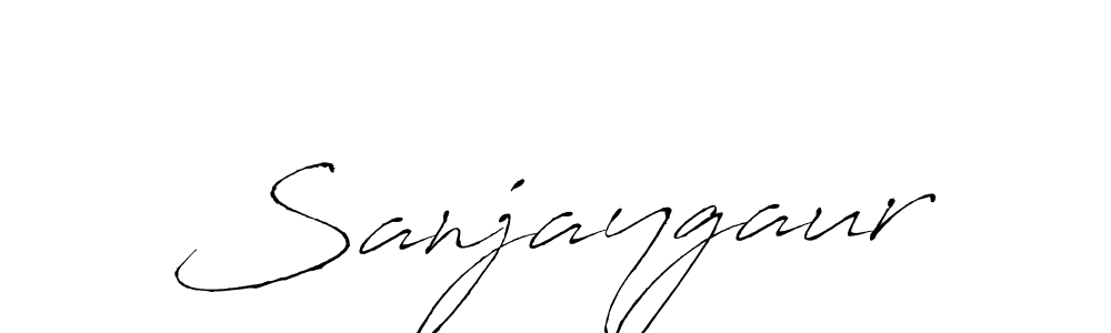 Create a beautiful signature design for name Sanjaygaur. With this signature (Antro_Vectra) fonts, you can make a handwritten signature for free. Sanjaygaur signature style 6 images and pictures png