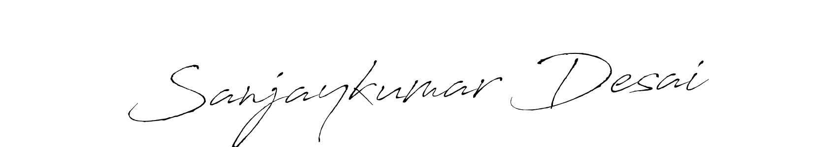 Use a signature maker to create a handwritten signature online. With this signature software, you can design (Antro_Vectra) your own signature for name Sanjaykumar Desai. Sanjaykumar Desai signature style 6 images and pictures png