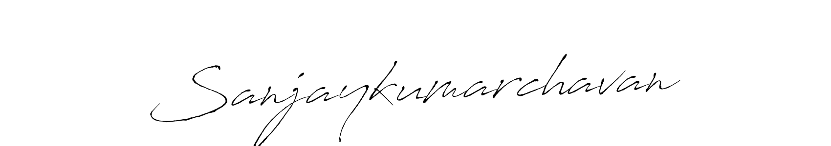 Once you've used our free online signature maker to create your best signature Antro_Vectra style, it's time to enjoy all of the benefits that Sanjaykumarchavan name signing documents. Sanjaykumarchavan signature style 6 images and pictures png