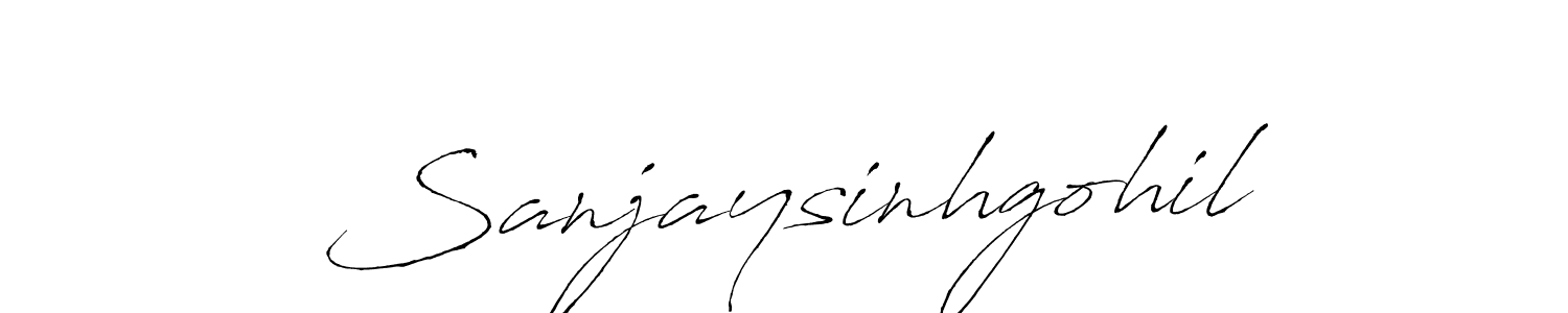 Make a beautiful signature design for name Sanjaysinhgohil. Use this online signature maker to create a handwritten signature for free. Sanjaysinhgohil signature style 6 images and pictures png