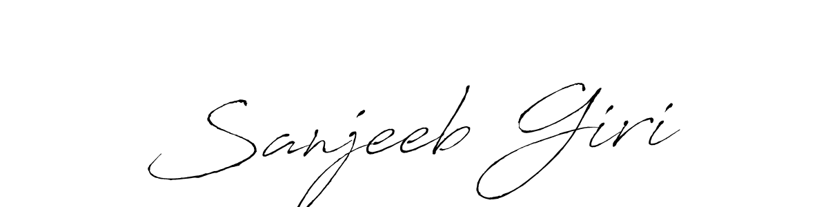 Similarly Antro_Vectra is the best handwritten signature design. Signature creator online .You can use it as an online autograph creator for name Sanjeeb Giri. Sanjeeb Giri signature style 6 images and pictures png