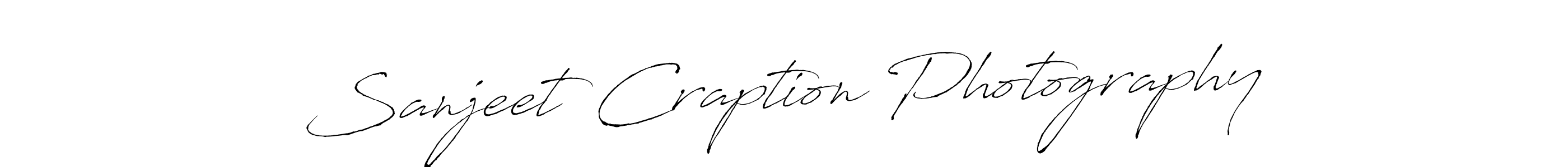 The best way (Antro_Vectra) to make a short signature is to pick only two or three words in your name. The name Sanjeet Craption Photography include a total of six letters. For converting this name. Sanjeet Craption Photography signature style 6 images and pictures png