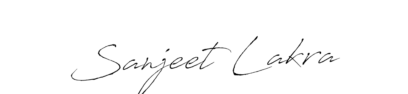 It looks lik you need a new signature style for name Sanjeet Lakra. Design unique handwritten (Antro_Vectra) signature with our free signature maker in just a few clicks. Sanjeet Lakra signature style 6 images and pictures png