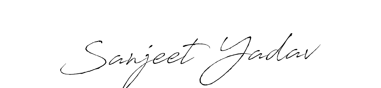 Once you've used our free online signature maker to create your best signature Antro_Vectra style, it's time to enjoy all of the benefits that Sanjeet Yadav name signing documents. Sanjeet Yadav signature style 6 images and pictures png