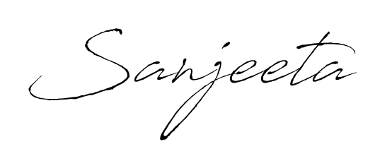 Similarly Antro_Vectra is the best handwritten signature design. Signature creator online. You can use it as an online autograph creator for name Sanjeeta. Sanjeeta signature style 6 images and pictures png