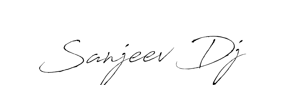 Antro_Vectra is a professional signature style that is perfect for those who want to add a touch of class to their signature. It is also a great choice for those who want to make their signature more unique. Get Sanjeev Dj name to fancy signature for free. Sanjeev Dj signature style 6 images and pictures png