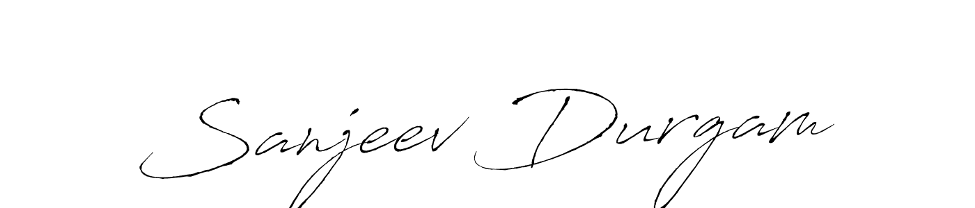 It looks lik you need a new signature style for name Sanjeev Durgam. Design unique handwritten (Antro_Vectra) signature with our free signature maker in just a few clicks. Sanjeev Durgam signature style 6 images and pictures png