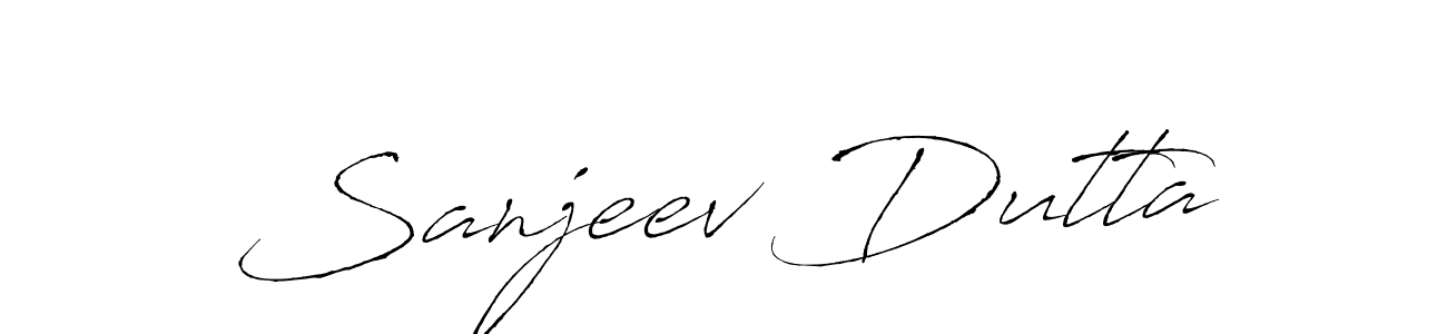 Make a beautiful signature design for name Sanjeev Dutta. Use this online signature maker to create a handwritten signature for free. Sanjeev Dutta signature style 6 images and pictures png