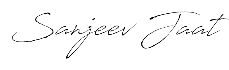 Quickly download Sanjeev Jaat name signature in high-resolution PNG using Antro_Vectra style. Ready to insert into PDFs and online applications. Sanjeev Jaat signature style 6 images and pictures png