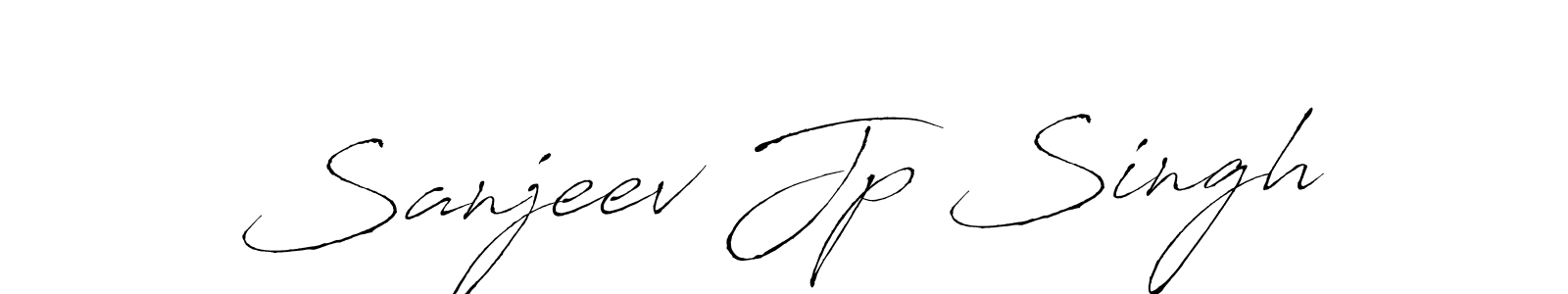 Create a beautiful signature design for name Sanjeev Jp Singh. With this signature (Antro_Vectra) fonts, you can make a handwritten signature for free. Sanjeev Jp Singh signature style 6 images and pictures png
