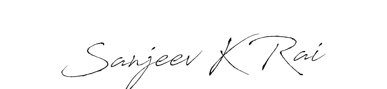 if you are searching for the best signature style for your name Sanjeev K Rai. so please give up your signature search. here we have designed multiple signature styles  using Antro_Vectra. Sanjeev K Rai signature style 6 images and pictures png