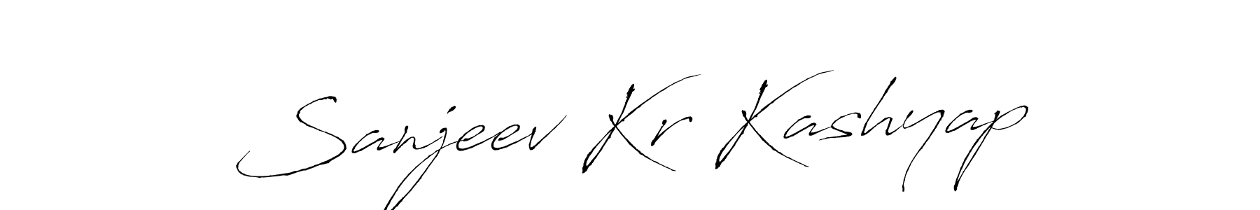 Make a short Sanjeev Kr Kashyap signature style. Manage your documents anywhere anytime using Antro_Vectra. Create and add eSignatures, submit forms, share and send files easily. Sanjeev Kr Kashyap signature style 6 images and pictures png