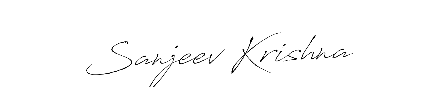 You can use this online signature creator to create a handwritten signature for the name Sanjeev Krishna. This is the best online autograph maker. Sanjeev Krishna signature style 6 images and pictures png