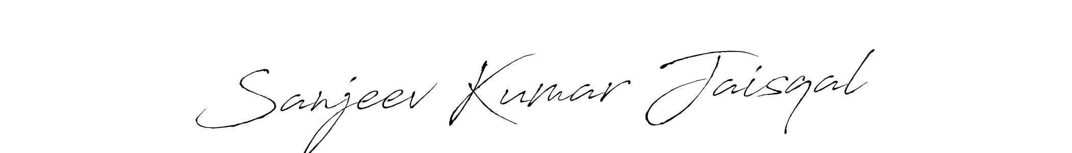 Also we have Sanjeev Kumar Jaisqal name is the best signature style. Create professional handwritten signature collection using Antro_Vectra autograph style. Sanjeev Kumar Jaisqal signature style 6 images and pictures png