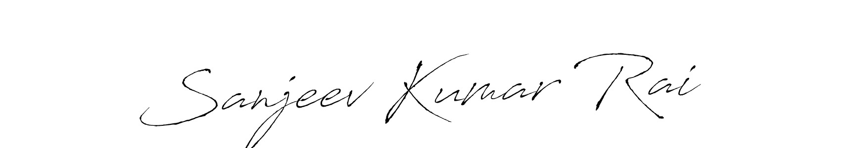 if you are searching for the best signature style for your name Sanjeev Kumar Rai. so please give up your signature search. here we have designed multiple signature styles  using Antro_Vectra. Sanjeev Kumar Rai signature style 6 images and pictures png