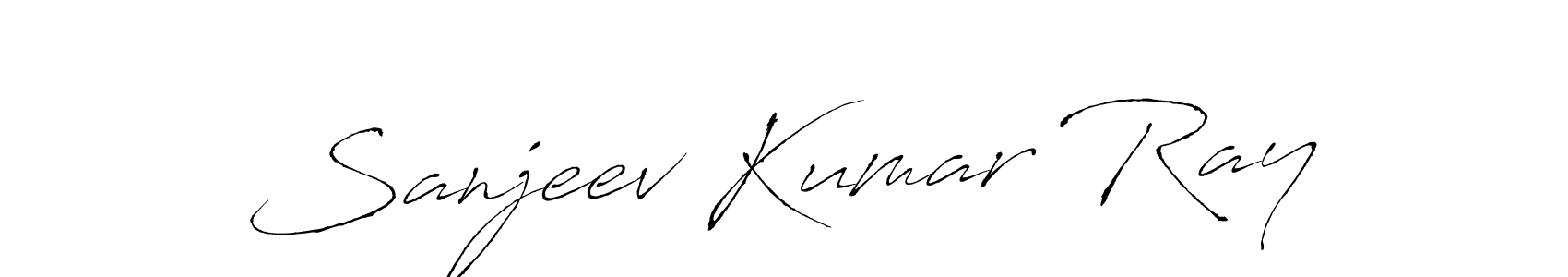 Use a signature maker to create a handwritten signature online. With this signature software, you can design (Antro_Vectra) your own signature for name Sanjeev Kumar Ray. Sanjeev Kumar Ray signature style 6 images and pictures png
