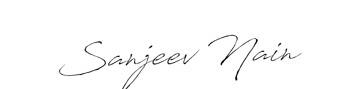 Similarly Antro_Vectra is the best handwritten signature design. Signature creator online .You can use it as an online autograph creator for name Sanjeev Nain. Sanjeev Nain signature style 6 images and pictures png