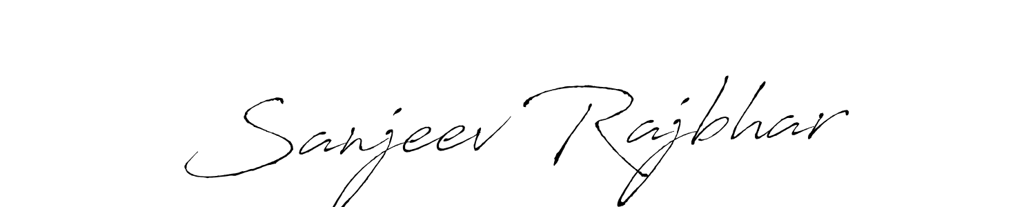 Also we have Sanjeev Rajbhar name is the best signature style. Create professional handwritten signature collection using Antro_Vectra autograph style. Sanjeev Rajbhar signature style 6 images and pictures png