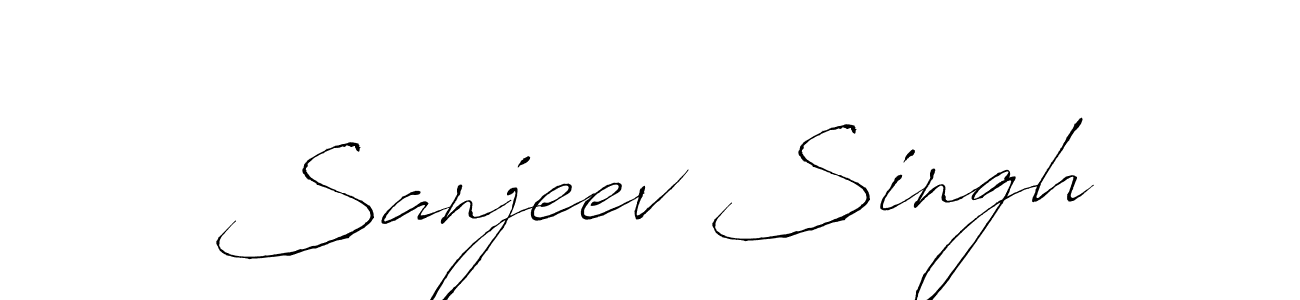 Antro_Vectra is a professional signature style that is perfect for those who want to add a touch of class to their signature. It is also a great choice for those who want to make their signature more unique. Get Sanjeev Singh name to fancy signature for free. Sanjeev Singh signature style 6 images and pictures png